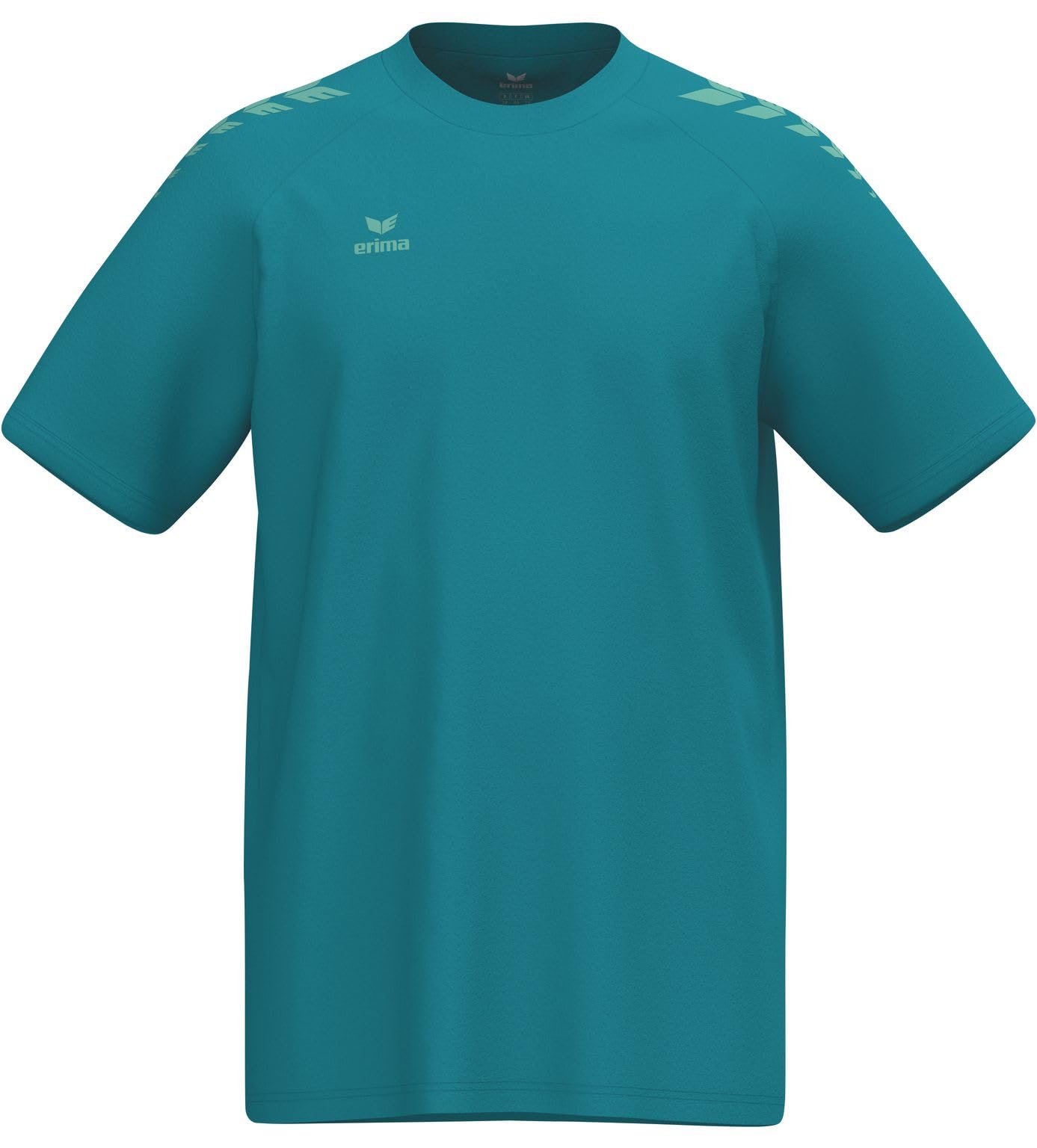Erima Unisex CMPT Wings T-Shirt (2082690), Tahitian Blue/Mint, 4XL