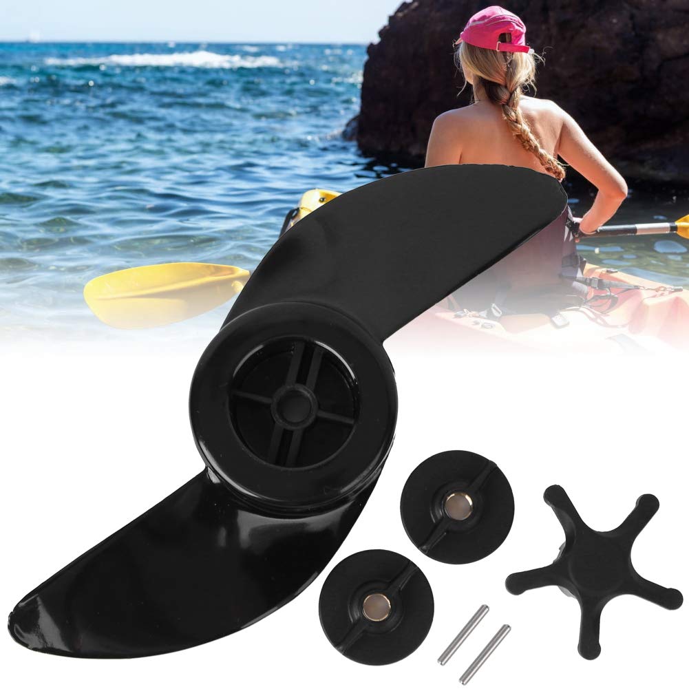 Sturdy Plastic Marine Propeller Blade for reliables Performance and Easy Installation, Model QP05014B