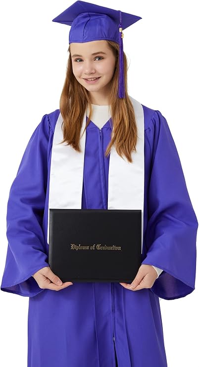 Imprinted Diploma Cover for 8.5''x 11'' Certificates, Graduation Holders, Document Cover for Letter-Sized Award