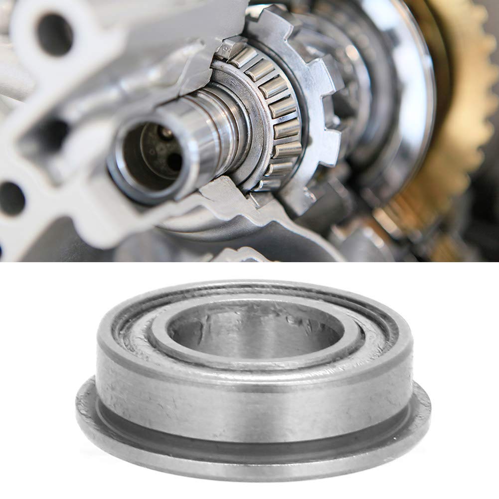 Deep Groove Bearings, Bearing Steel High Speed Bearings, 10Pcs 3D printer for electric motor(MF137ZZ 7x13x4mm)