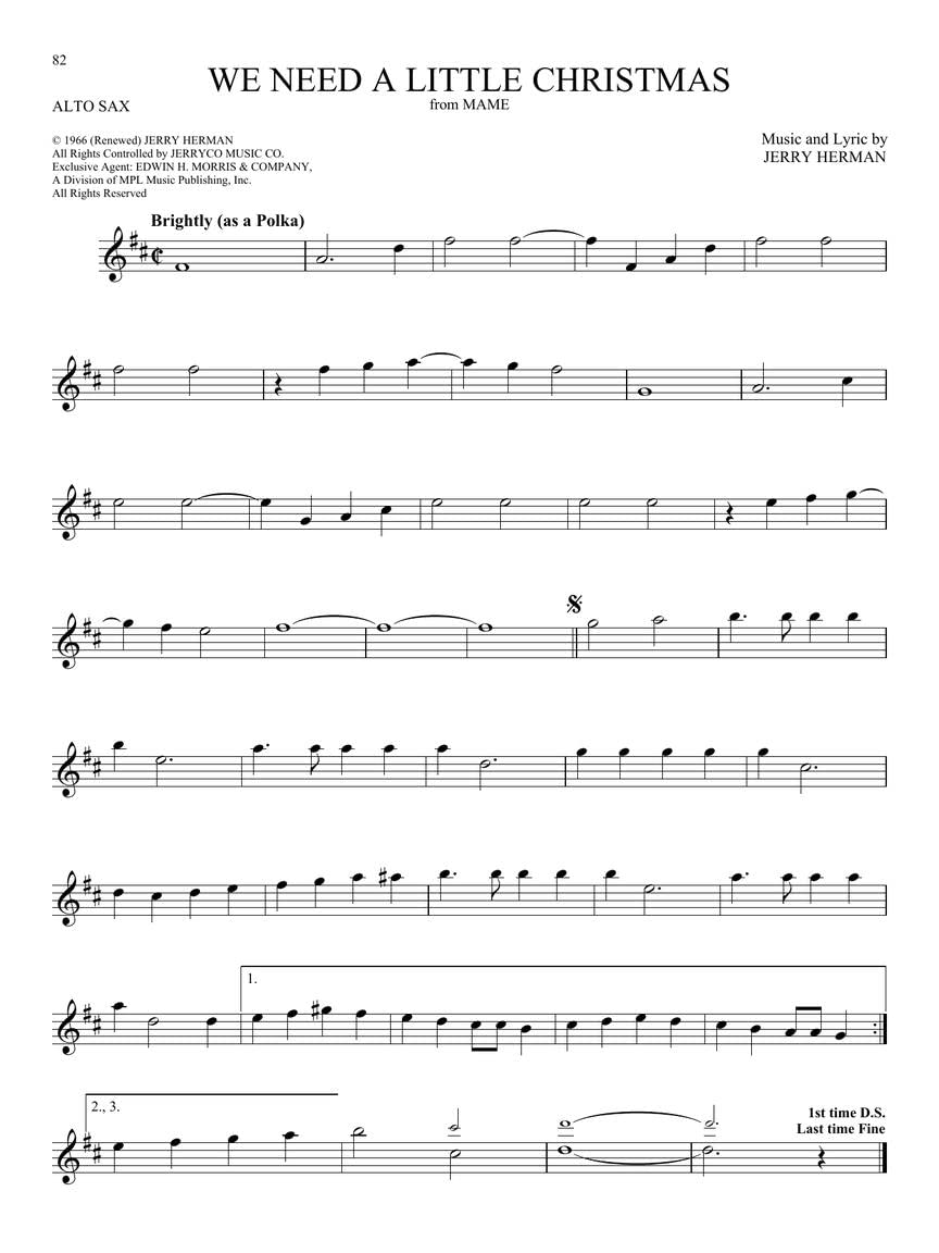 101 Christmas Songs Alto Sax Sheet Music Songbook | Holiday Classics for Beginners Intermediate Players | Includes Jingle Bells Silent Night White Christmas Joy to the World - Image 7