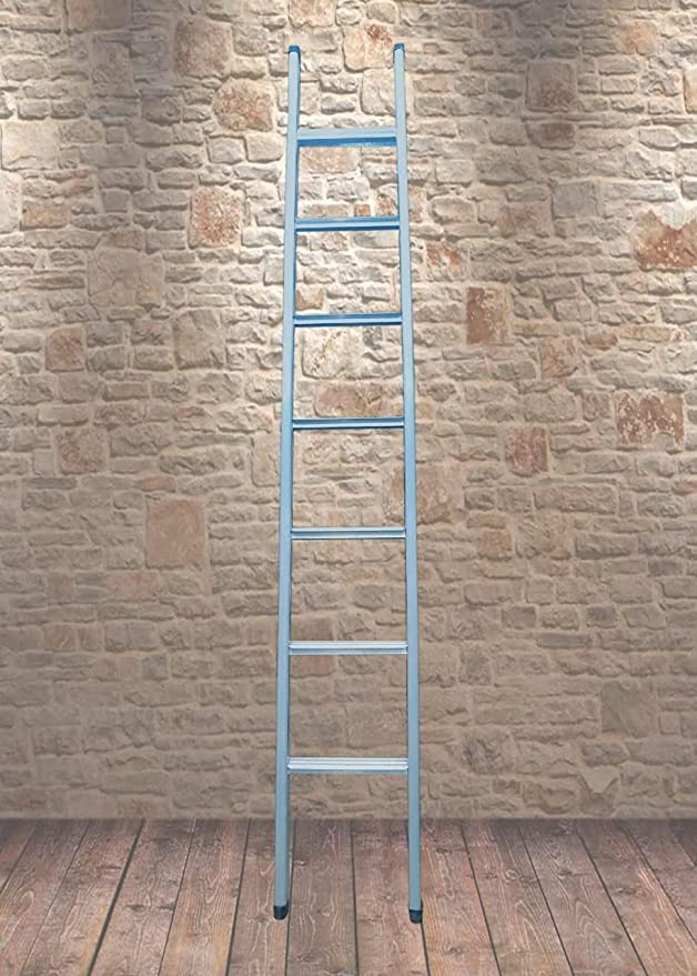 Smart Services 8 Feet Heavy Duty Multipurpose Step Ladder | Wall Supported, Anti-Skid, Rust-Free Aluminum Ladder for Home, Office, and Commercial Use | Stable & Weather Resistant (B0BB3R2RPN) Amazon Price History, Amazon Price Tracker