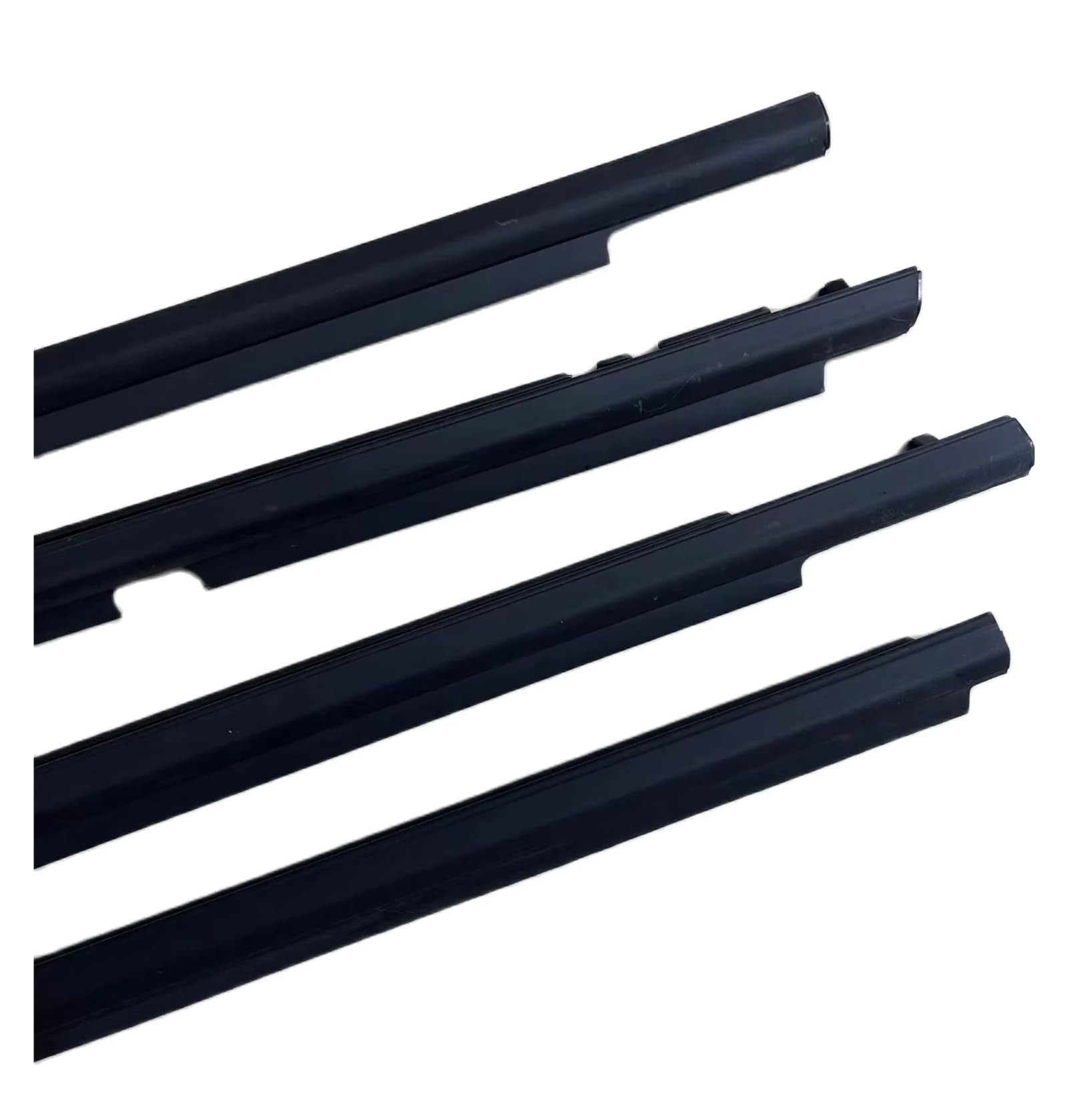 Pbqenxb One Color For Toyota For Corolla 2007-2014 7573012300 7571002210 4 X Car Window Weatherstrip Front Rear Rubber Trim Seal Belt Sealing Strips Outer Window Weatherstrip