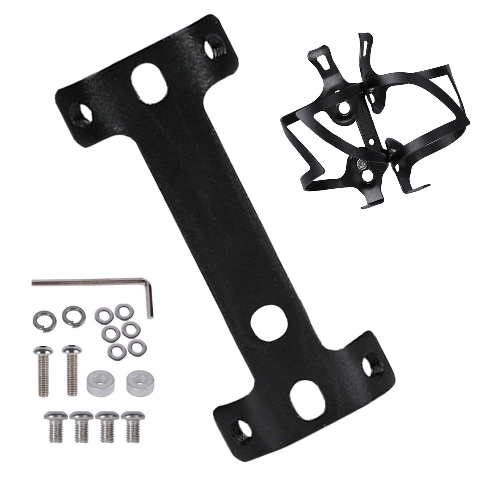Adaptateur Support Bouteille D'eau Vélo - Alliage Aluminium, Léger 36g, Fixation Facile, Pour Porte-bidon Standard