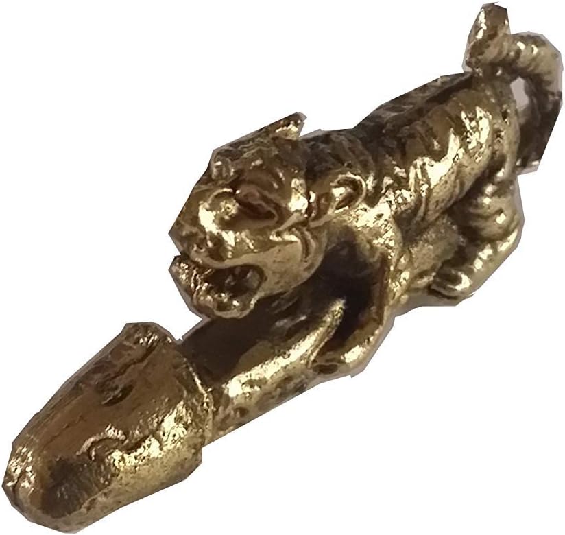 San Miracle Magic Thai Tiger Brass Paladkik Powerful Thai Buddha Wealth