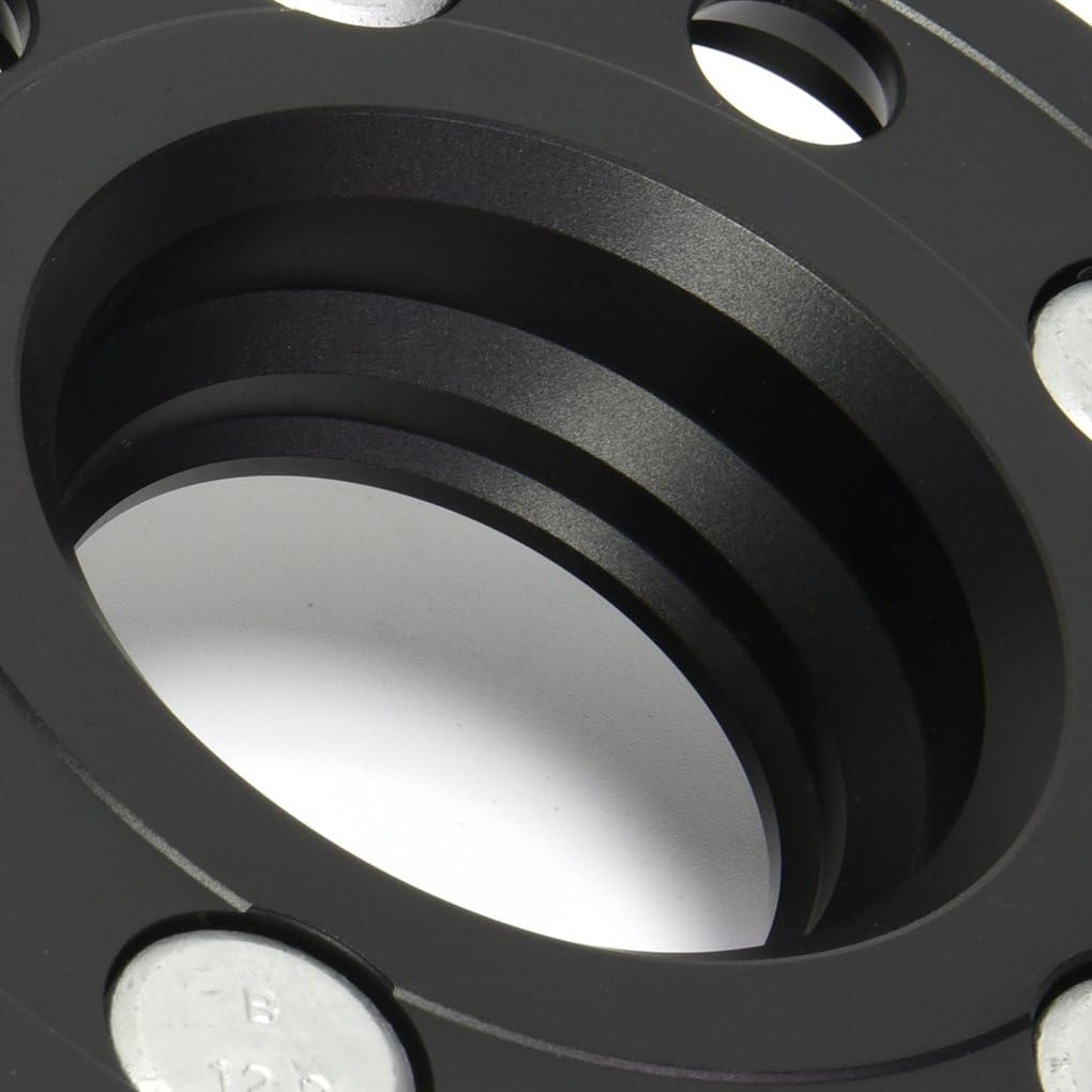 4Pcs 15MM PCD 5x108 CB63.3 Hub Centric Wheel Spacers Forged Aluminum 6061-T6 with Studs M12X1.5 for Volvo C30 C70 S40 V40 Jaguar XF F type XK Ford Focus