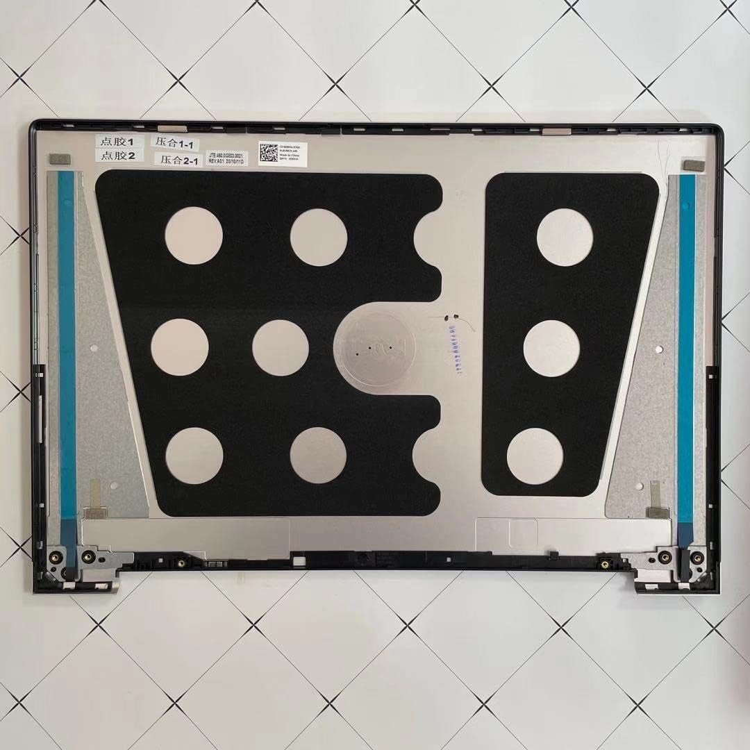 Replacement Laptop LCD Back Cover Top Case Rear Lid for Dell Inspiron 15 7000 2-in-1 7591 7590 0D8W04 D8W04 Sliver