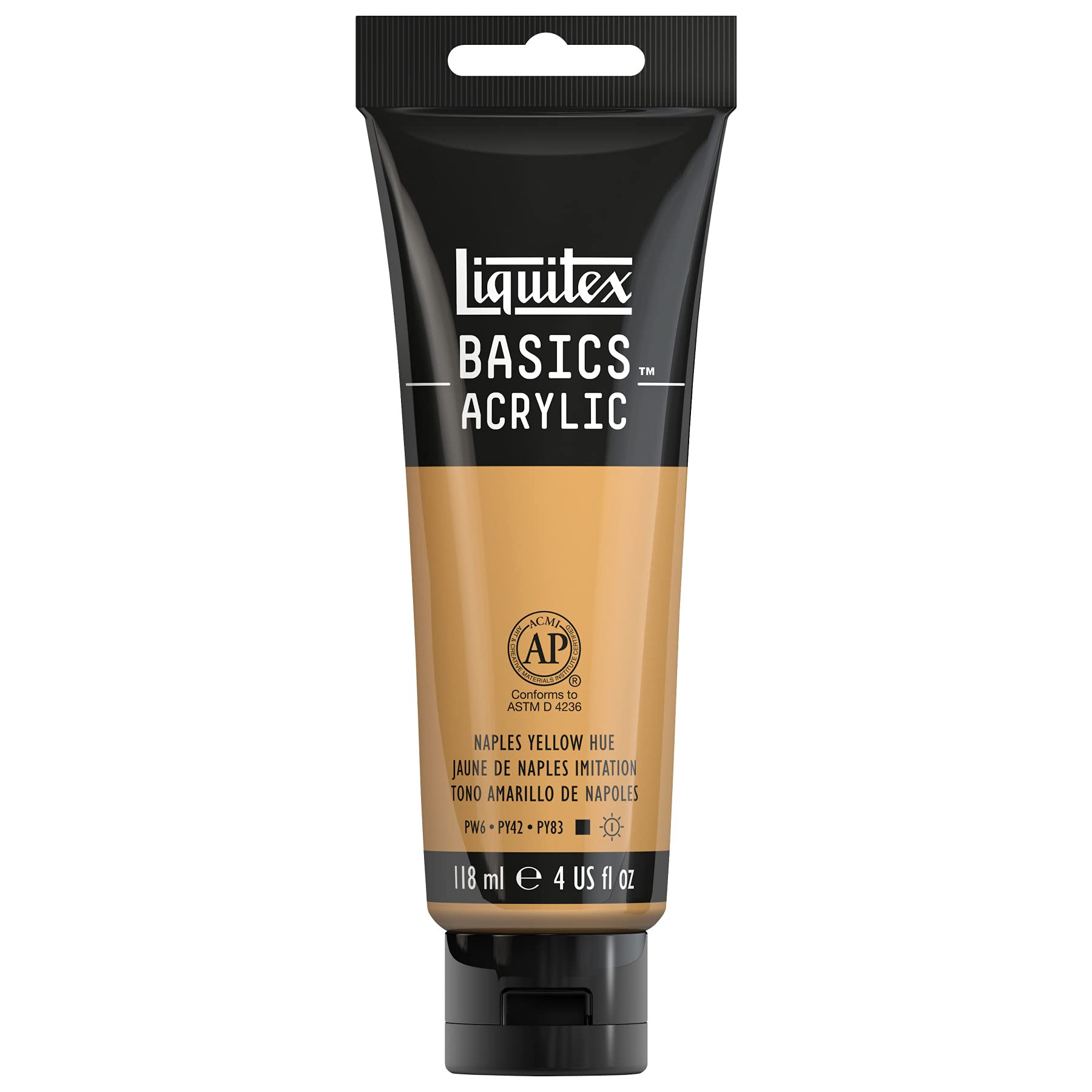 Liquitex Basic Acrylic - Tubo de Pintura Acrílica, 118 ML, Blanco (Blanco De Titanio) — view 77