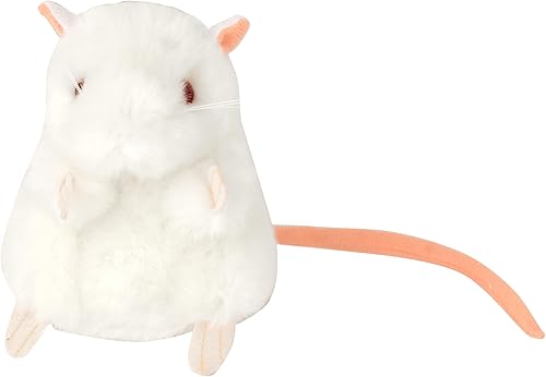 Miniatura 4 de GIANTmicrobes White Lab Mouse Plush – Aprende sobre la ciencia y esta criatura vital de investigación de laboratorio, regalo memorable para