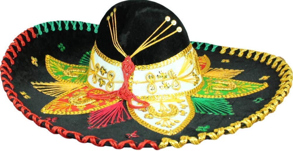 Mexican Sombrero Charro – Authentic Mariachi Hat – Premium Felt, Made in Mexico