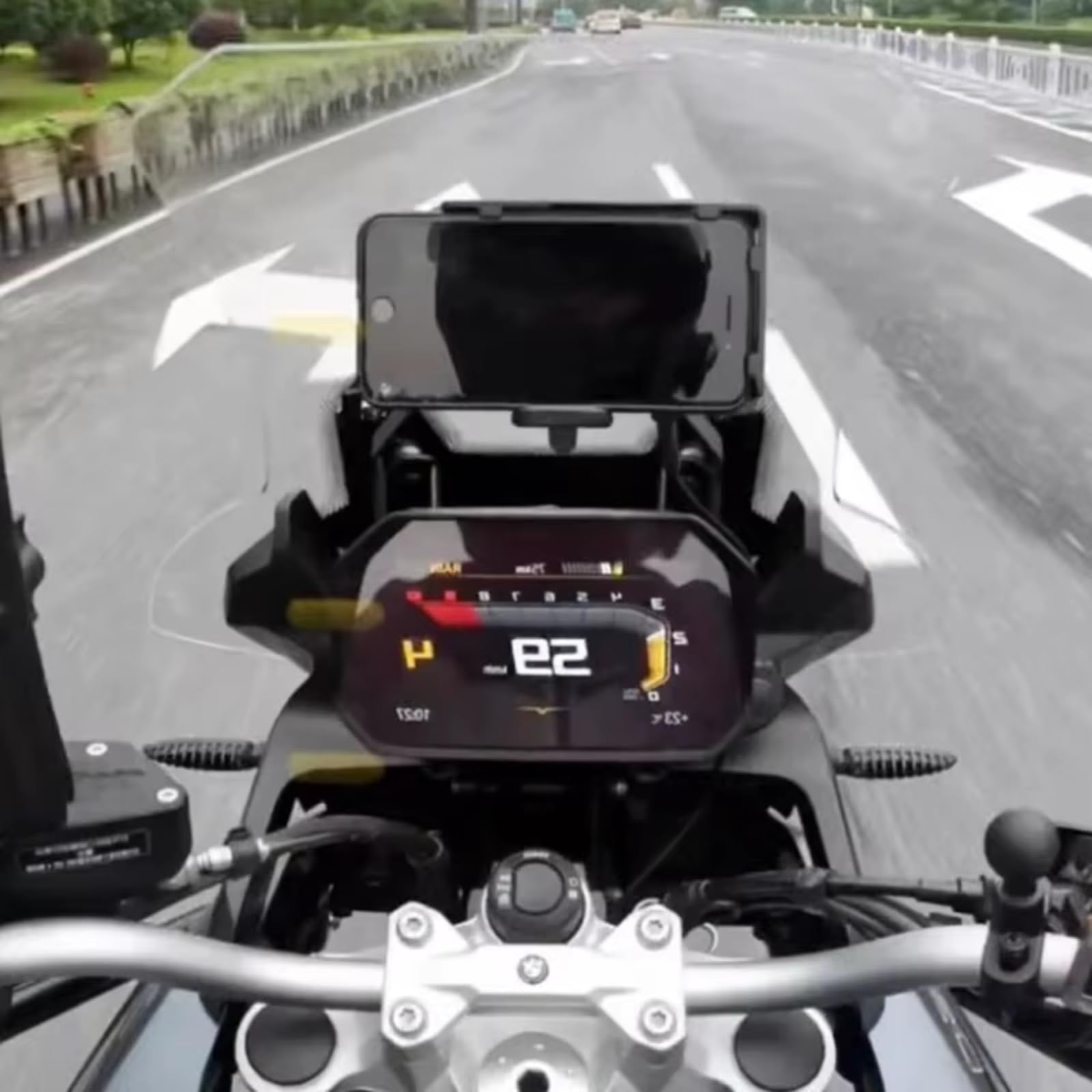 Compatible avec pour F 900 XR 2020 2021 2022 2023 Support De Navigation GPS pour Moto Téléphone Remplacement Barre Nav Moto