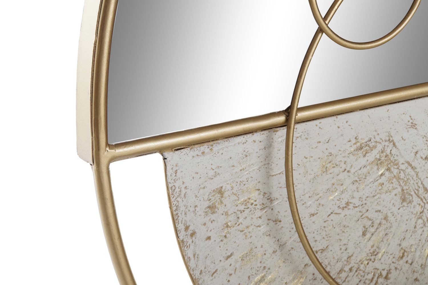 ESPEJO METAL ESPEJO 65X7,6X76 MODERNO DORADO