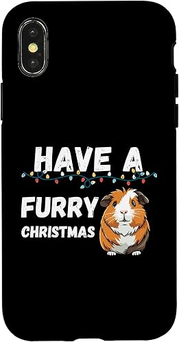 Miniatura 7 de iPhone 12 mini Guinea Pig at Christmas for cavy lovers Case