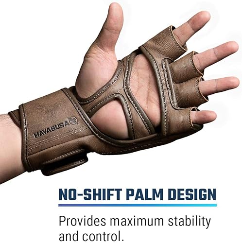 Miniatura 3 de Hayabusa T3 LX - Guantes de piel de 4 onzas para lucha MMA para hombres y mujeres