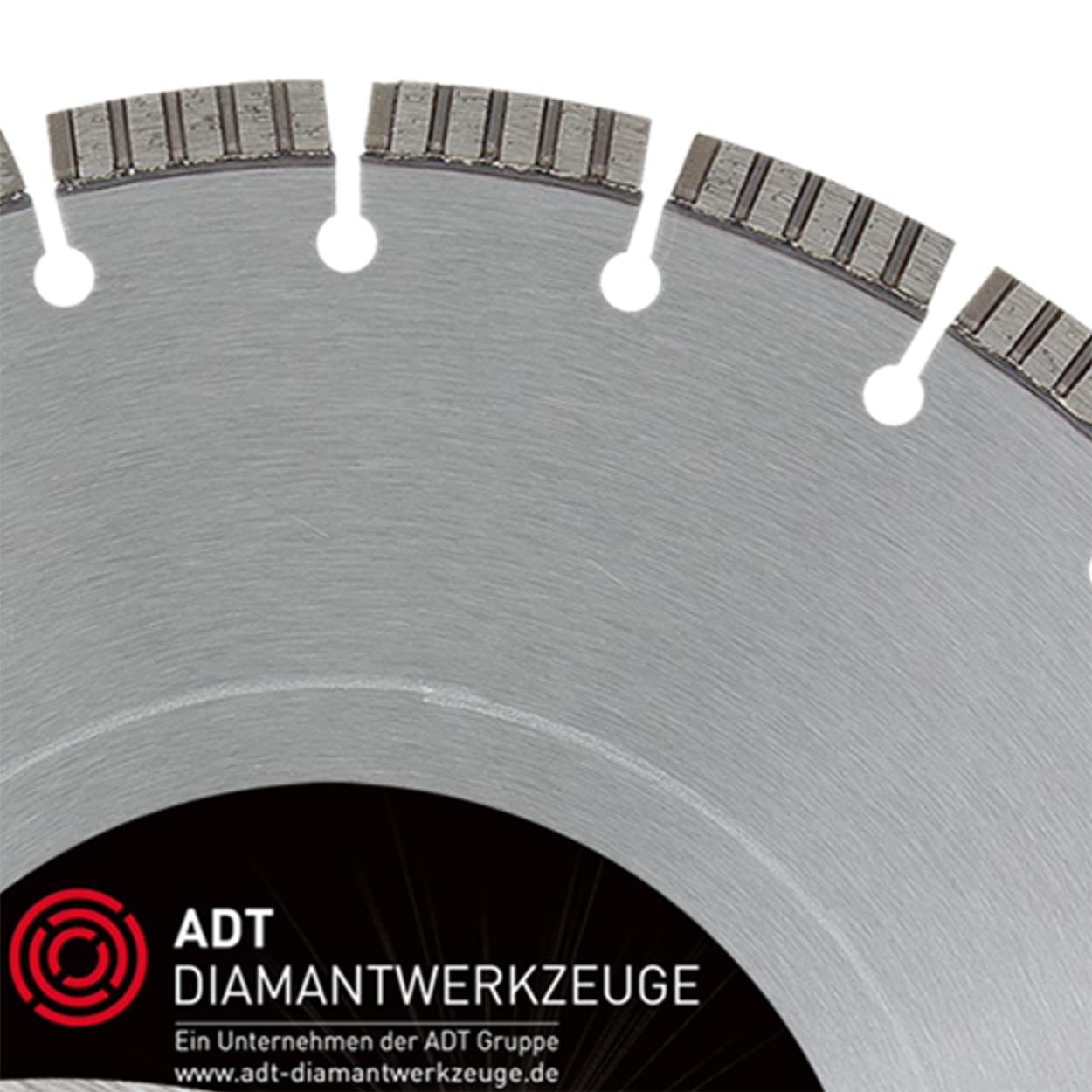 ADT - Disco de corte de diamante TLG Premium, Hoja de Sierra para hormigón armado, piedra y granito (diámetro 350/25,4 mm)