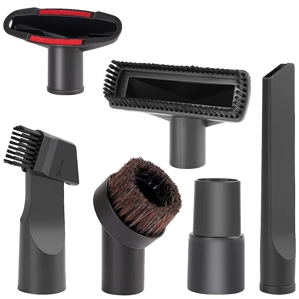 CTRLZS Vacuum Cleaner Attachments, Vacuum Cleaner Brush and Nozzles Set for Vacuum Cleaners with 32-35 mm Diameter