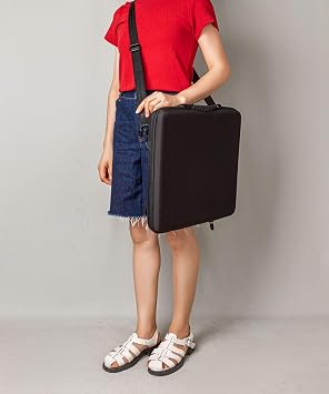 BUBM Hard EVA Travel Case for Ableton Push 3 Controller | Shockproof Protective Storage Bag, Shoulder Strap, Soft Velvet Lining, Portable Carry Cover