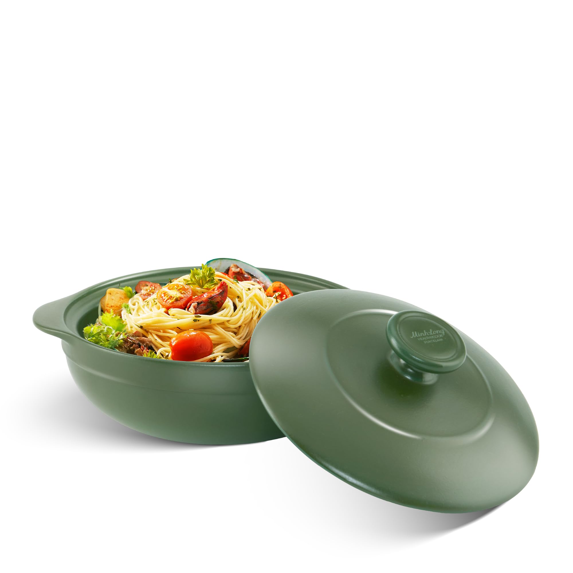 MINH LONG 2-Qt Porcelain Dutch Oven