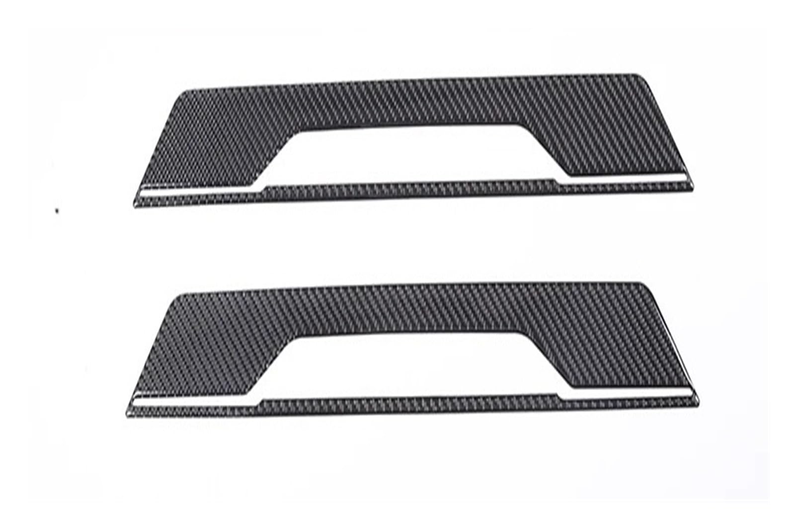 Interior Mouldings for Chevrolet for Corvette C8 Z51 Z06 2020-2023 Car Welcome Pedal Door Sill Trim Protector Sticker Accessories 2PCS Car Accessory(Carbon Fiber)