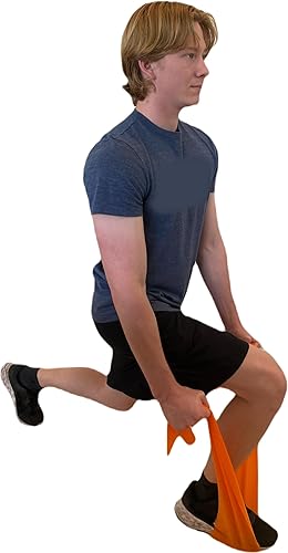 Miniatura 3 de Therapist's Choice Bandas de resistencia profesionales sin látex para entrenamientos de ejercicio superior e inferior del cuerpo, terapia física,