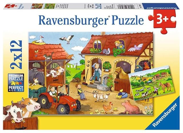 Ravensburger - Puzzle de 12 Piezas (27.5x19.2 cm) (7560)