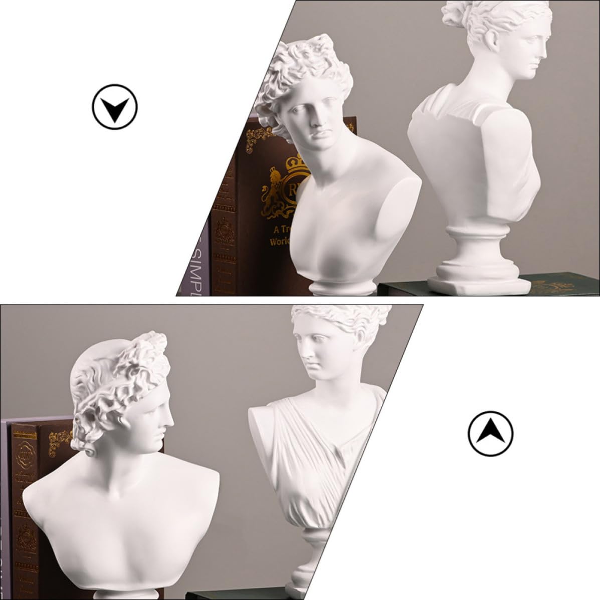 Kunstharz David Klassische Elegante aus Statue als Wohnraumdekoration