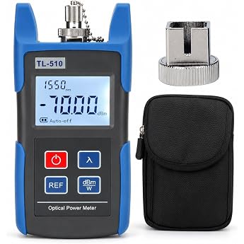 Optical Power Meter Mini 800-1650nm Fiber Optic Tester TL510