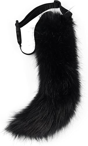 BANLAN Faux Fur Fox Costume Cat Tail Cosplay Halloween Christmas Party Costume, One Size