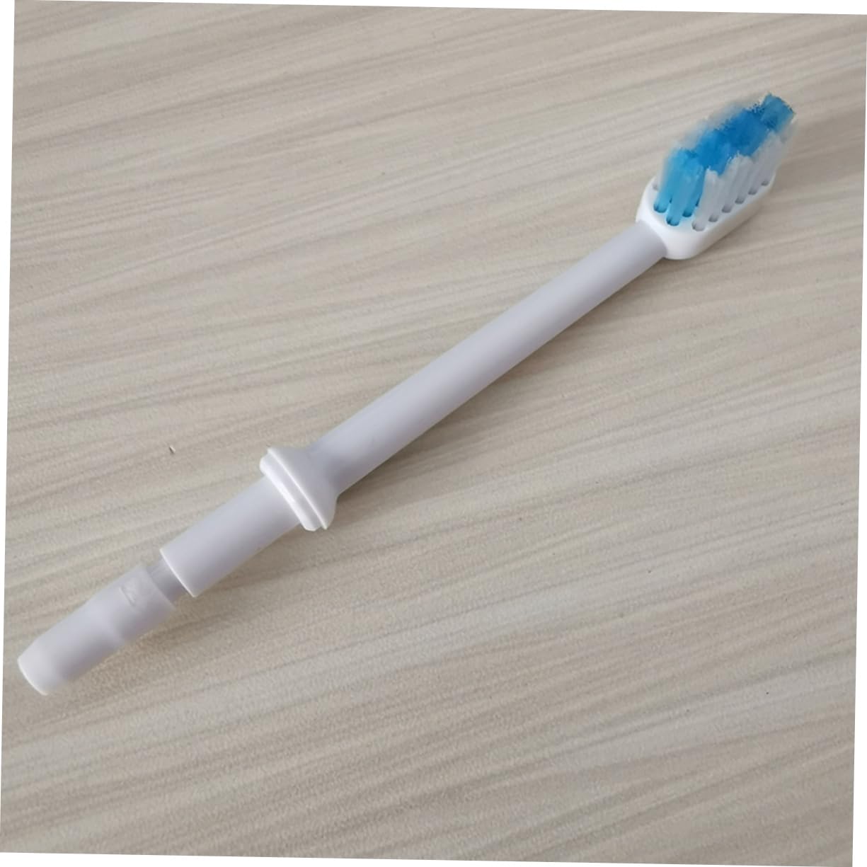 minkissy 16 Stk Ersatzbürstenköpfe für Mundduschen aufsteckbürsten oral zahnhygiene Ersatz-Zahnbürstenköpfe elektrische Zahnbürsten Zubehör für Mundduschen Bürstenkopf Düse Weiß