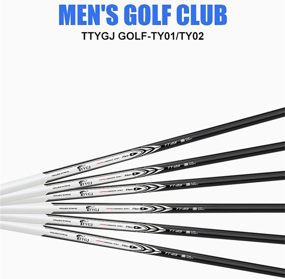 Golf Iron No.7 Men's and Women's Golf Practice Irons, Beginner Golf Club Steel/Carbon Body Single Club