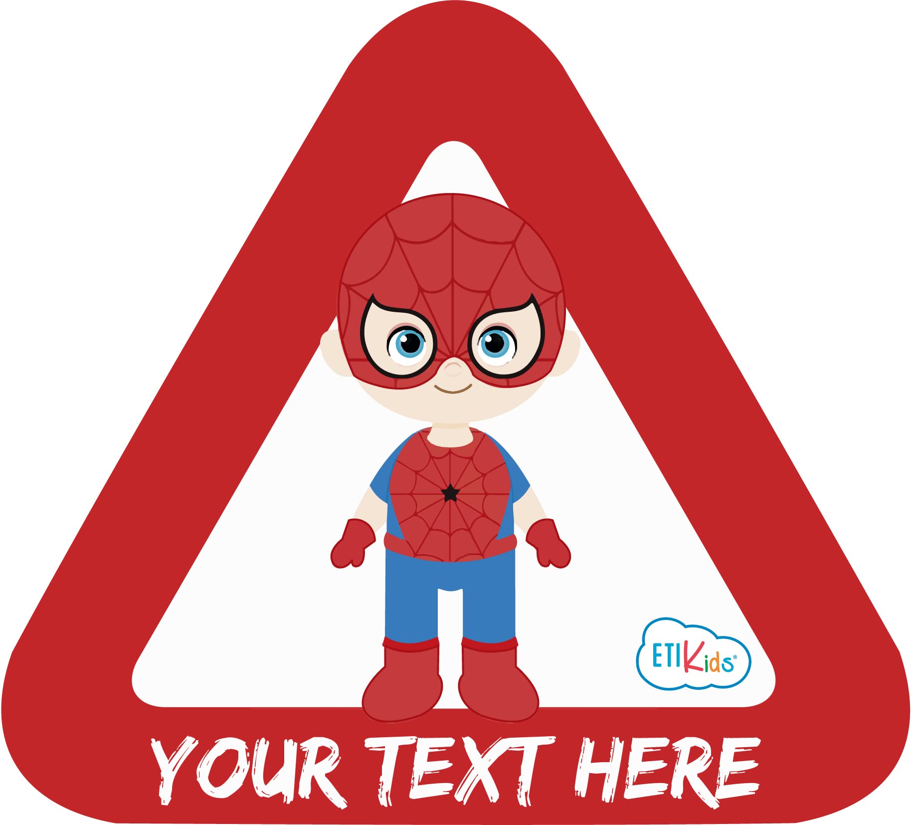 Haberdashery Online Custom Baby on board sticker for the car. Adhesive vinyl also for motorcycles. 15 x 13'7 cm. (30. Hero)