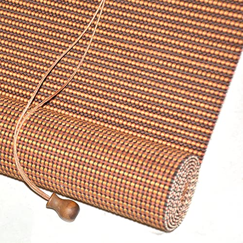 Volets roulants en bambou pare-soleil avec système de levage pour salon