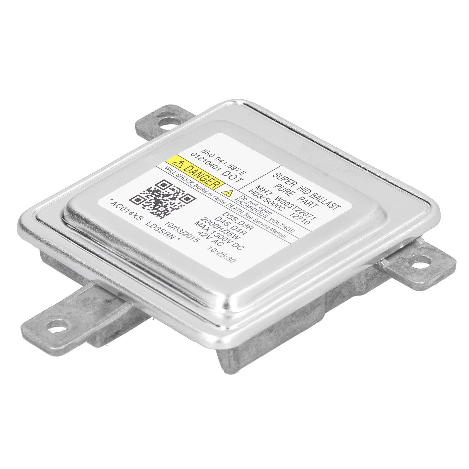 Ballast per Fari, Xenon Ballast Centralina, 8K0941597E Modulo Regolatore di Tensione per Ballast D3S/D4S Adatto per