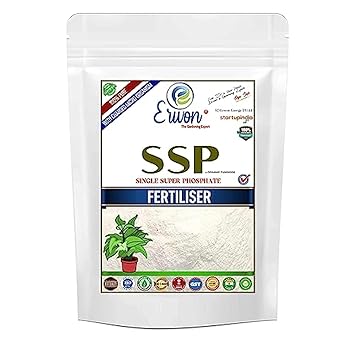 Erwon Single Super Phosphate Fertilizer, Pure, Premium Powerful Fertilizer For Overall Growth Of Plants. (5 kg)