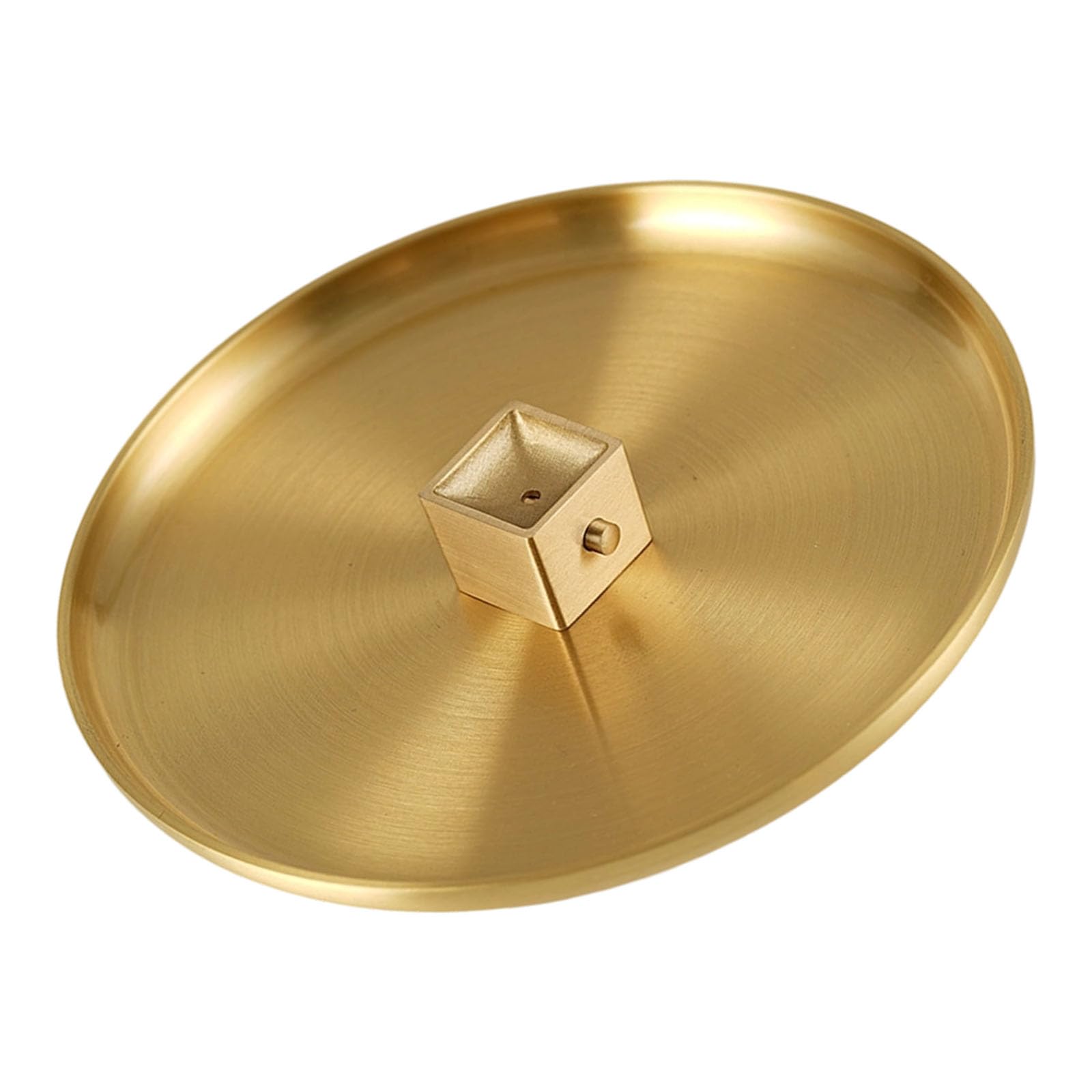 Tsophreniq Handcrafts Brass Incenses Burners Multipurpose Stick Holder Stand and Ashes Catchers Tray for Meditations Room Antique Stick Stand