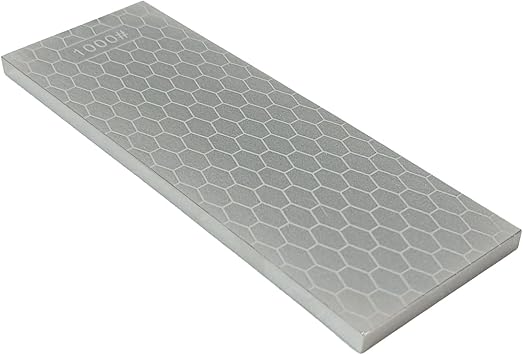 Double-sided Diamond Sharpening Stone,Grit 200/600 300/1000 400/1000 400/1200,Knife Sharpener Stone diamond sharpener Plate for Scissors Knives Outdoor or Kitchen Sharpen Tools 400#/1000#