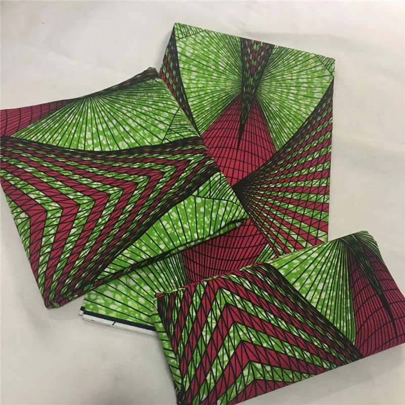Tissu Wax Africain Ankara 100% Coton Imprimé - Vendu à La Cour (au Mètre/yard)