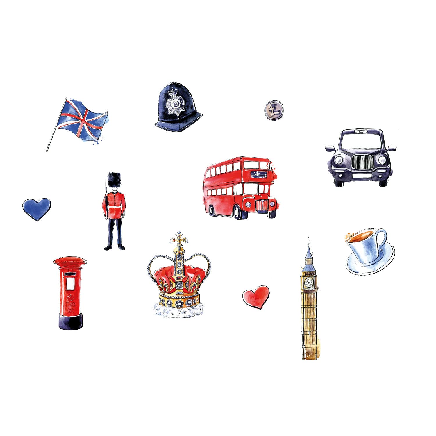 Stickerscape Decoraciones De Fiesta En La Calle (Be Gin With Text – Grande) | Pegatinas De Ventana