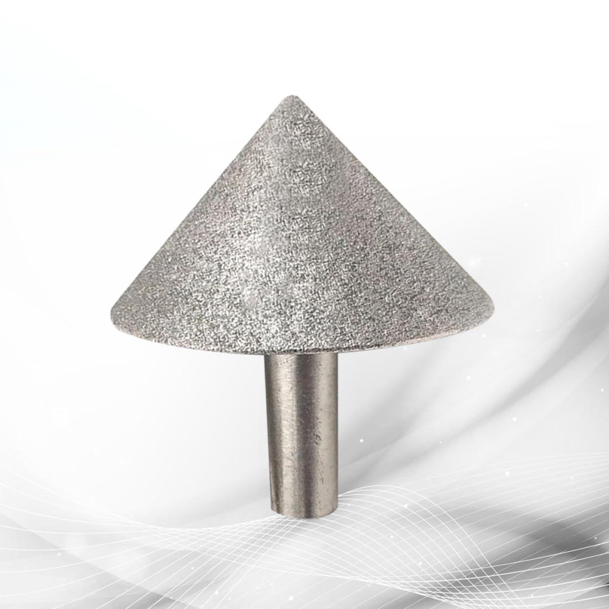 Diamond Grinding Head Silver Chamfering Alloy for Glass and Jade
