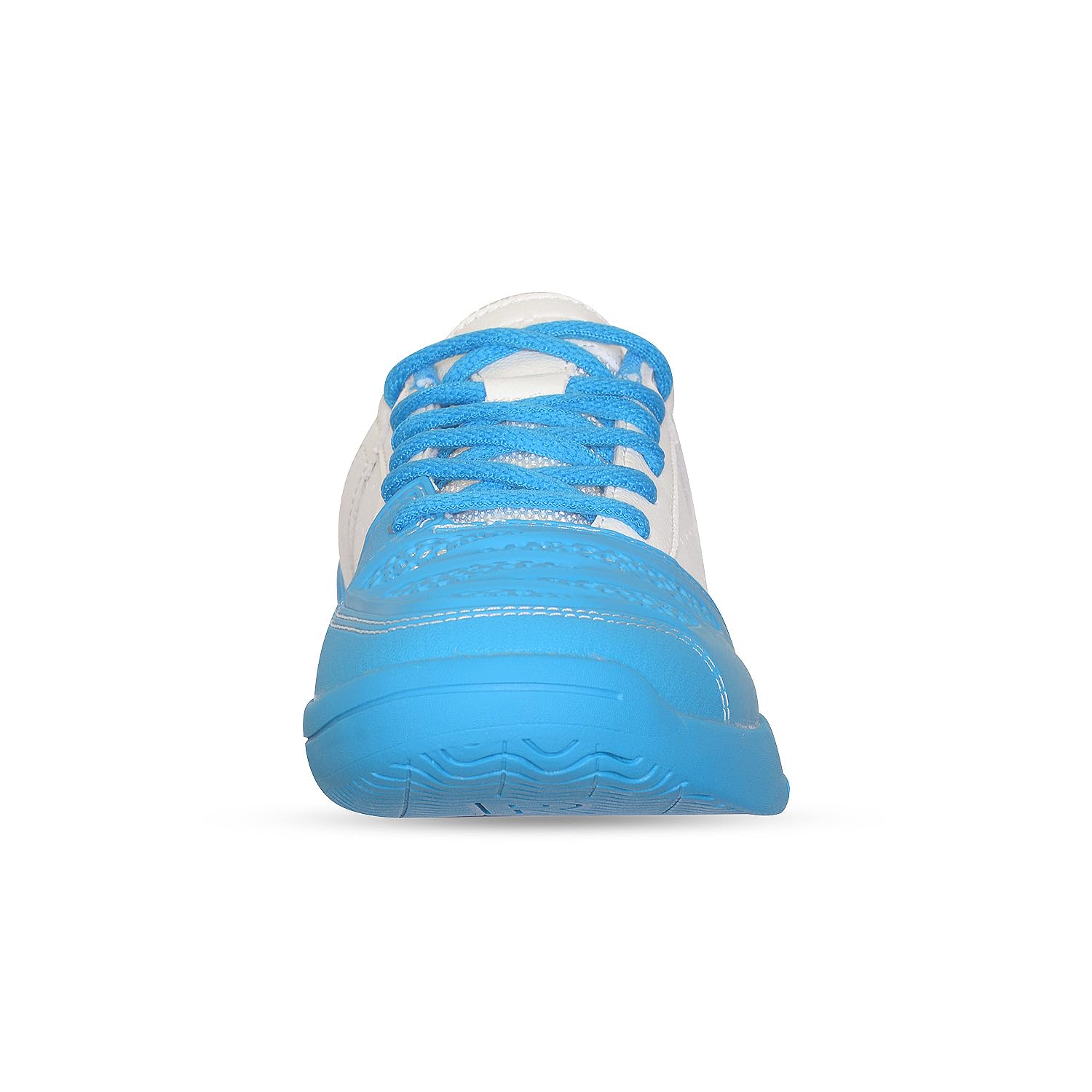 ROPHOO Fencing Shoes for Boys Girls, Fencing Sneakers for Youth Kids, Epee Sabre Foil Fencing, Blue-White 4