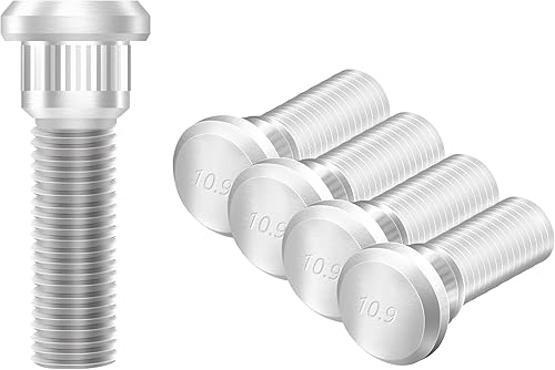 Pernos de rueda de 1.929 in de largo y pernos de acero M12x1.5, OEM #610-266 90942-02049 accesorios de automóvil compatibles con Chevrolet Lexus