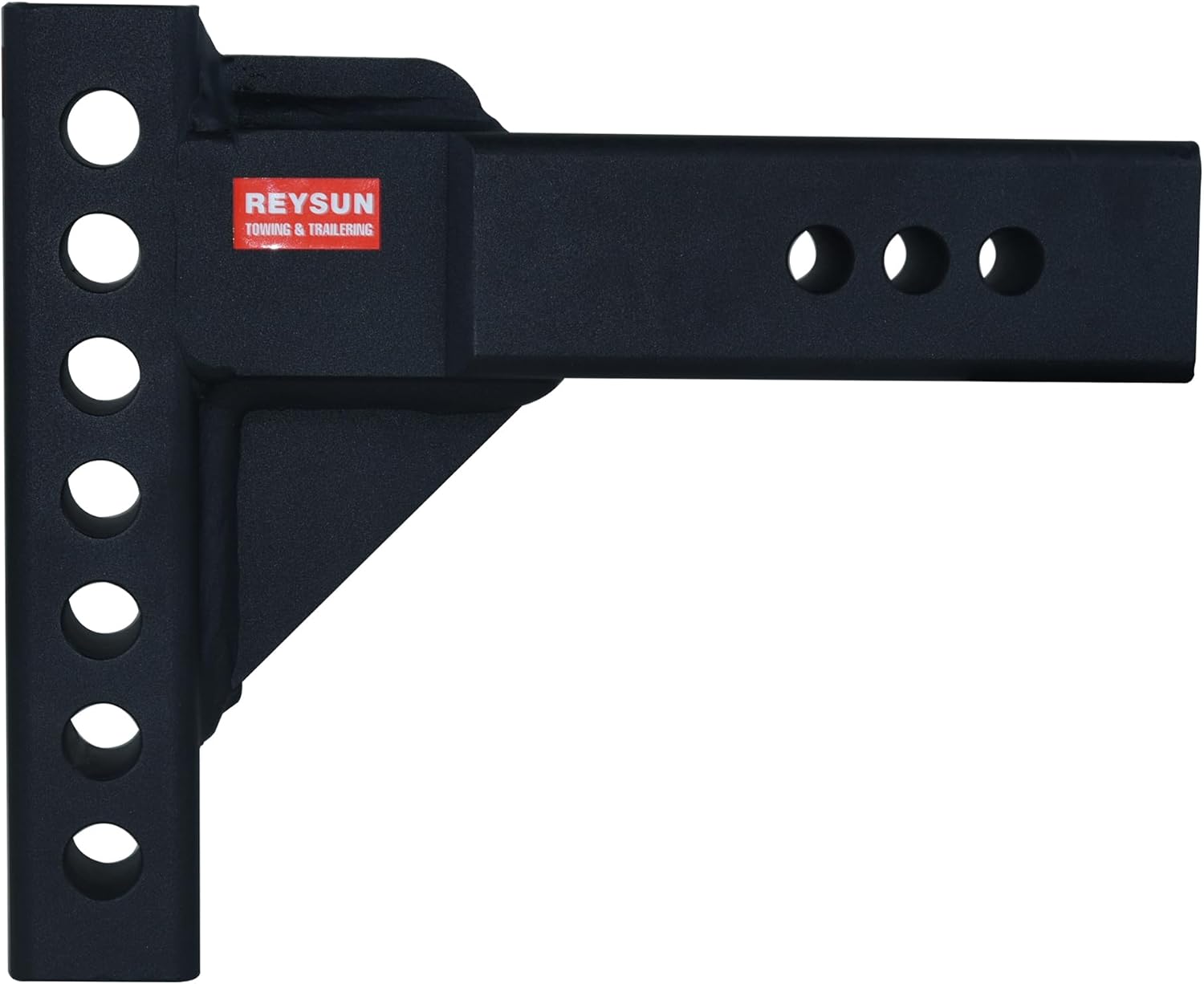 Weight Distribution Hitch Shank, 2 1/2-Inch Receiver, 2-Inch Drop, 6-Inch Rise, Multi-fit Tow Hitch Mount, Solid Steel, Gross Weight Trailer 15000lbs