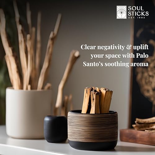 Miniatura 3 de Ancient VEDA Palo Santo Sticks 12 Pack con guía de manchas  Auténtica madera de Palo Santo a granel, de origen sostenible en Perú, palitos sagrados