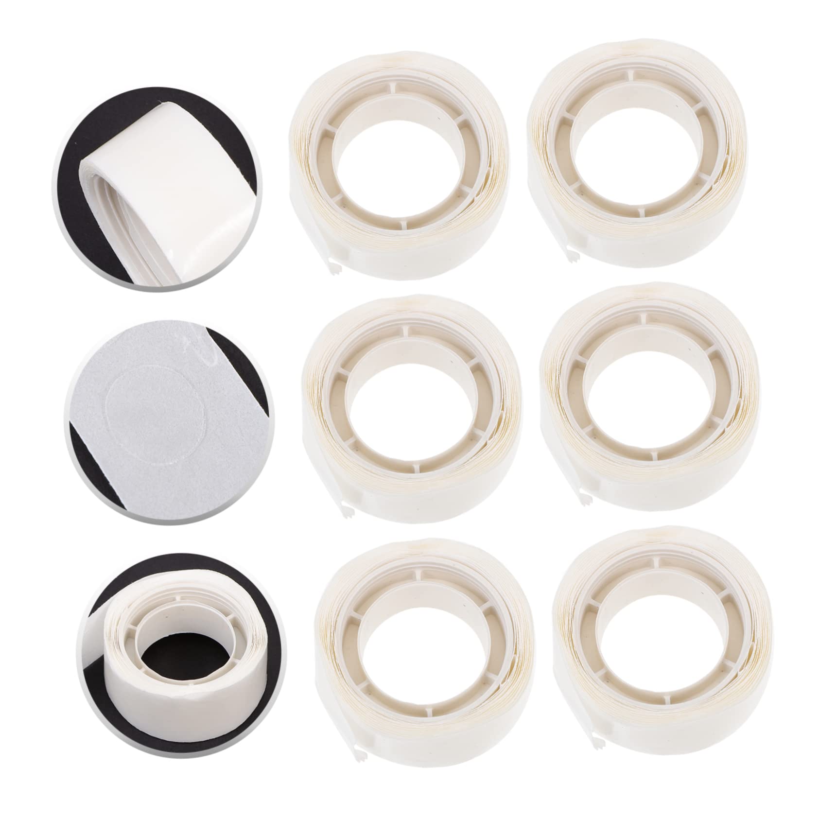 Tofficu 2 Set Double-Sided Di Erogazione Palloncino Nastro Puntino Double Sided Boobtape Adesivo Puntini Adesivi Dot Adesivi Biadesivo Nastro Adesivo Doppio Nastro Adesivo 15 * 2