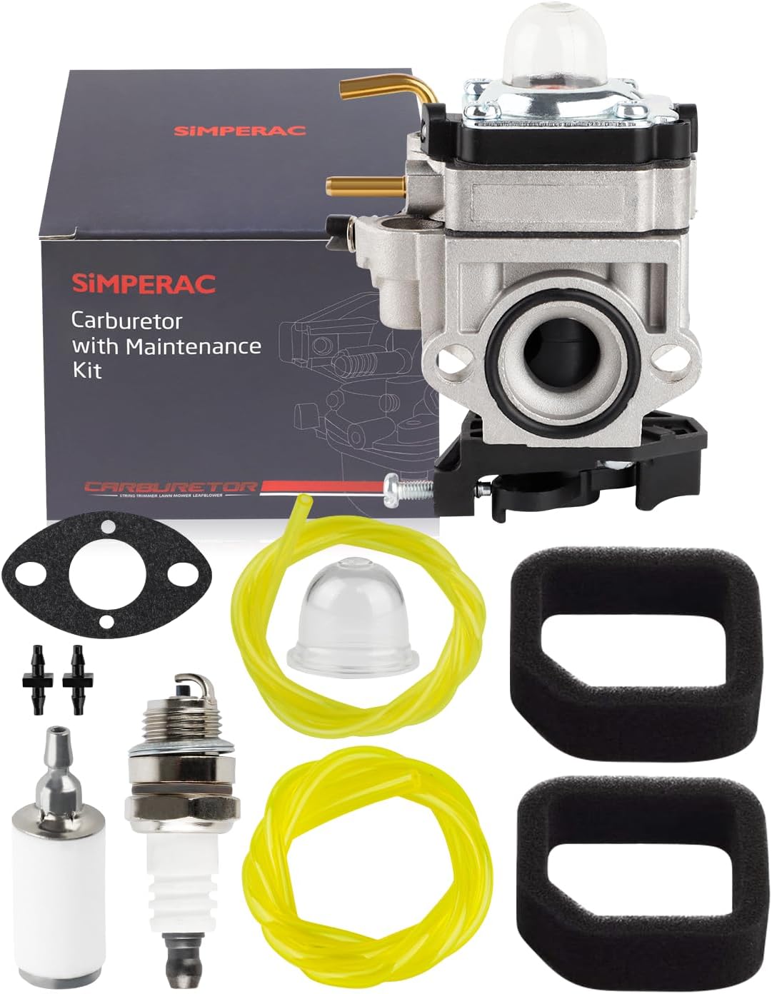 RY25AXB Carburetor for Ryobi 308054121 RY25AXB RY25 RY25AXBVNM 25cc Gas Jet Fan Blower with Air Filter Kit