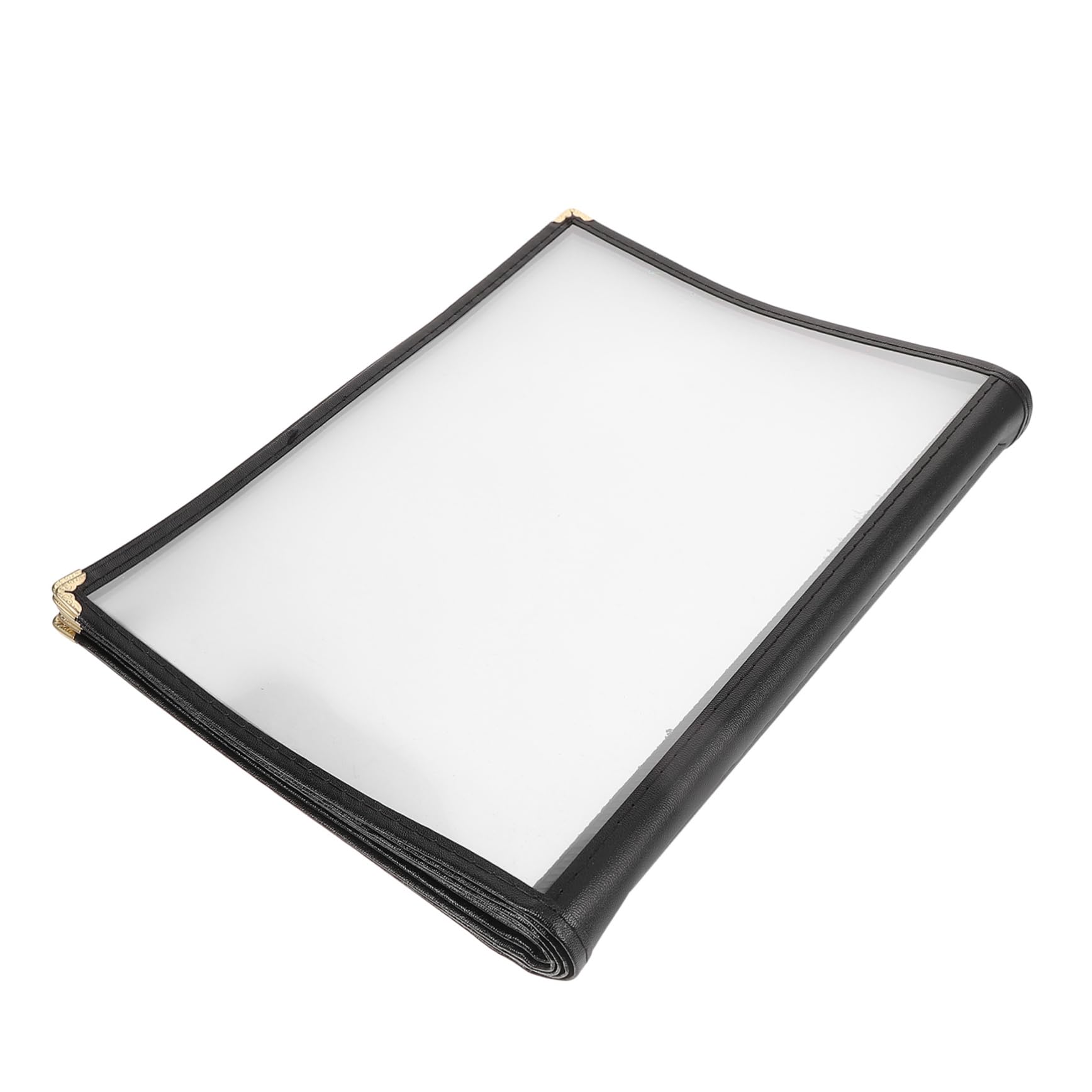 LIFKOME Practical Menu Book Protector A4 Restaurant Menu Cover PVC Order Holder Folder Lightweight Portable
