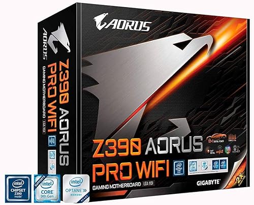 Miniatura 2 de GIGABYTE Z390 AORUS PRO Wi-Fi (Intel LGA1151/Z390/ATX/2xM.2 protector térmico/CA Wi-Fi integrada/fusión RGB, placa base para juegos)