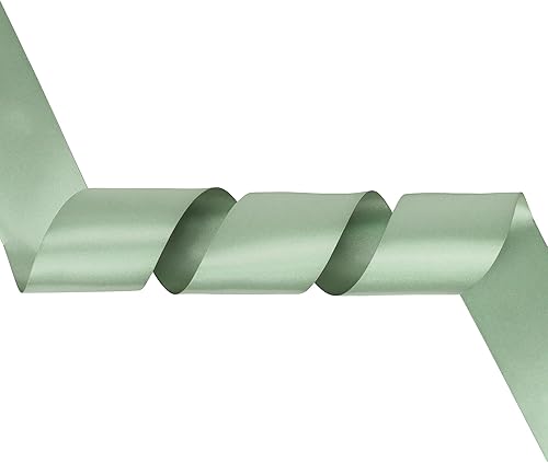 Vista 1045 de MEEDEE Orange Satin Ribbon - 1.5 inch Double Faced Satin Ribbon, 50 Yards - Neon Tangerine - For Christmas, Thanksgiving, Halloween, Weddings