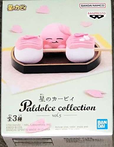 Banpresto, Kirby Actionfigur (Ver.A), Paldolce Collection Vol.5, 3 cm, Mehrfarbig BP88235