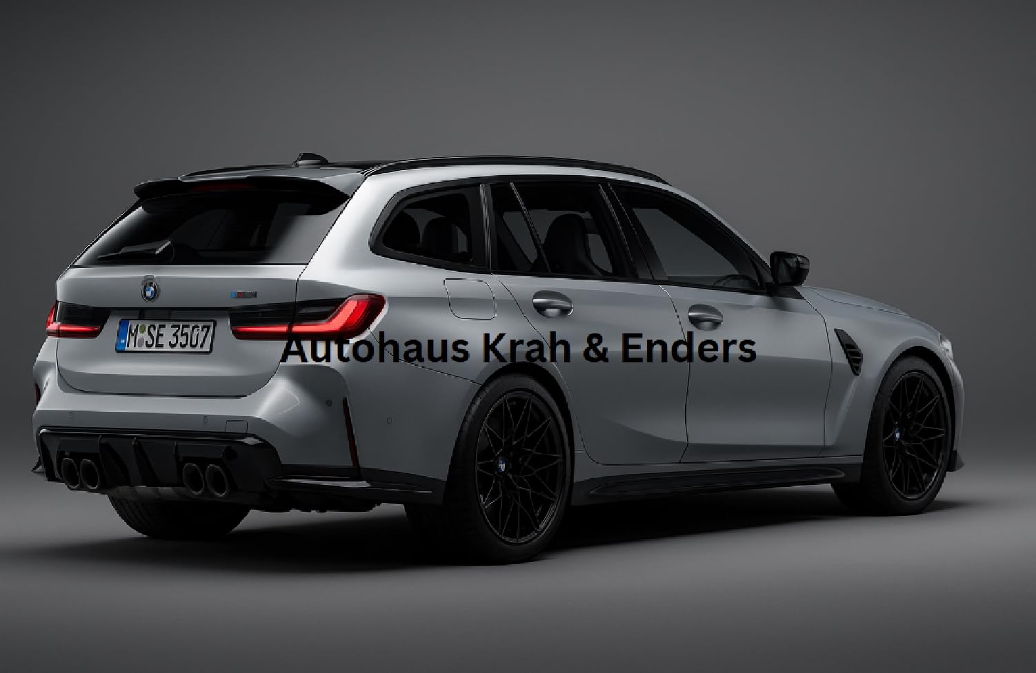 BMW Miniatur M3 Touring G81 Brooklyn Grey 1:18 Modellauto M Einkaufschip